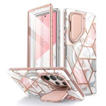 Für Samsung Galaxy S24 Ultra Hülle I-BLASON Cosmo Mag Slim Stilvolle Vollschutz-Hülle mit Integriertem Displayschutz