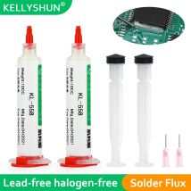 Flux NC559 KL558 Flussmittelspritze für Lötpaste 10cc No-Clean Original Schweißflussmittel zum Löten für Elektronik-Reparaturen