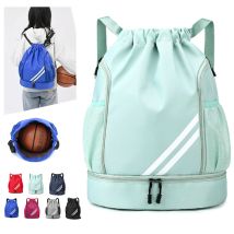 Fitness Sporttasche Rucksack Frauen Männer Basketball Rucksack Outdoor Fußball Fußball Lagerung Taschen Training Kordelzug Sport Rucksack