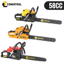 CONENTOOL 58CC 20" Motosega a benzina Potente sega a catena a benzina a due tempi per impieghi gravosi Taglio di tronchi per attività da giardino Utensile elettrico