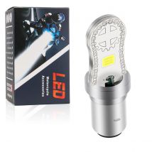 1PCS Motorcycle Headlight Led Lights Super Bright High/Low Beam Led H4 H6 BA20D P15D Moto Bulbs Accessories Fog Lights 6000K