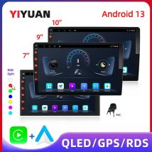 Auto GPS Multimedia Radio Android 13 Carplay Android Auto 2DIN Universal, 7/9/10 Zoll Video Player DSP RDS 2G 4G 64G