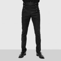 Mode Vintage Männer Mittelalterliche Steampunk Kleidung Viktorianischen Hosen Hohe Taille Cosplay Kostüme Retro Casual Hosen Jogger