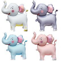 Dschungeltier-Luftballons, riesiges Tier, stehbarer Folienballon, Elefant, Babyparty, Dschungel-Safari, Partyzubehör