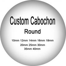 onwear Custom Cabochon round glass 10mm 12mm 14mm 16mm 18mm 20mm 25mm 30mm 35mm 40mm diy jewelry findings