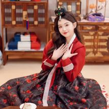 Hanbok Koreanisches traditionelles Kleid für Damen, 2025, neues koreanisches Hochzeitskleid, Erwachsenenkleid, verbessertes Gerichtskostüm, nationale Tanzkleidung, Mohamed