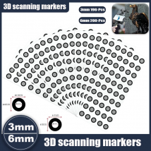 Marcatori di scansione 3D da 3/6 mm per scanner 3D, punti di riferimento di tracciamento 3D, marcatori a riflessione diffusa per scanner 3D
