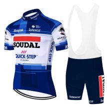 2023 Quick Step Radsport Trikot Anzug Fahrrad Trikots Fahrrad Kleidung atmungsaktive MTB Fahrrad Fahrrad Lätzchen Shorts Set Maillot Ciclismo