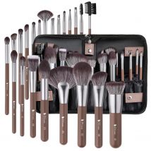 DUcare Makeup Brushes 22Pcs With Foldable BAG Nylon Hair Fan Powder EyeShadow Blending Eyeliner Eyebrow Cosmestic Make up Brush