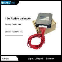Nowy Heltec 4S 6S 8S 10A aktywny balanser/korektor akumulatora Li-ion/lifepo4/LTO transformator