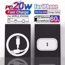 PD 20W USB C Caricatore Ricarica rapida Tipo C Adattatore da parete per telefono per Apple iPhone 14 11 12 17 Air 16 15 13 Pro Max 7 8 Plus X XR XS
