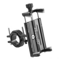 Opansten Phone Holder Motorcycle Electric Bicycle Smartphone CNC Aluminum Alloy Bracket Four Claws Bike Phone Holder