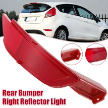 Rear Bumper Right Reflector Light Cover Compatible with Ford Fiesta 2009-2014 Professional Right Rear Bumper Tail Fog Light