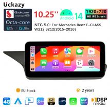 10.25 "Snapdragon 665 Android 14 Autoradio Per Benz Classe E W212 S212 2009-2016 Schermo Multimediale Unità Principale DSP GPS CarplayStereo