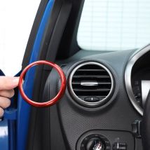 Für SEAT Leon MK2 2008-2012 Aluminium Legierung Auto Center Control Seite Air Outlet Dekorative Ring Auto Innen zubehör