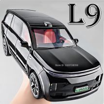 1:24 Li Auto Modell Spielzeugautos Sprachversion Legierung Druckguss EINE Stoßdämpfung Zurückziehen Sound Licht Türen Geöffnet für Kindergeschenke