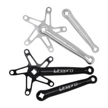 LP Litepro Quadratischen Loch Kurbel Kettenblatt 130BCD Faltrad Aluminium Legierung Kurbel 170mm Für Brompton Fahrrad