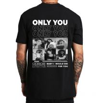 Only You My Girlfriend T-Shirt Freund Geschenk Freundin Collage T-Shirts Valentinstag Individuelles Foto T-Shirt Baumwolle Weiches T-Shirt für Männer