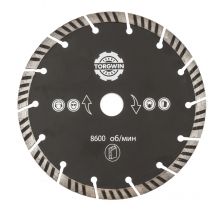 Diamond Saw Blade 125/180/230mm*22.23mm Helical Teeth Dry Cutting Disc for Marble Concrete Porcelain Tile Granite Quartz Stone