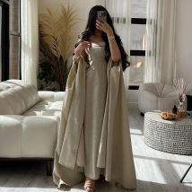 Maßgeschneiderte Abendkleider aus Saudi-Arabien, gerade, knöchellang, trägerlos, Jersey, ärmellos, mit Falten, Schalkleider für formelle Anlässe