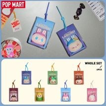 POP MART THE MONSTERS Wacky Mart Series - Squishy Charm Blind Box Toys Kawaii Anime Action Figure Surprise Mystery Box Dolls Girls
