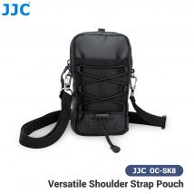 JJC 2-in-1-Reise-Handy-Schultergurt-Beutel, Action-Kamera, Rucksack-Befestigung, Taschenhalter mit oberem Haken für Outdoor-Wanderer