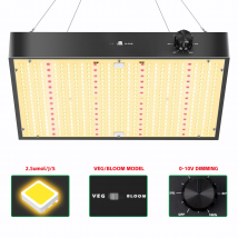 200W LED Grow light Full Spectrum Dimmable Plant Light 2.5umol Growing Lamp For Indoor Plant Flower