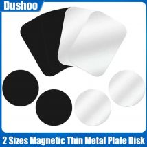 Dünne Metall Platte Disk Magnetische Auto Telefon Halter Eisen Blatt Aufkleber Disk Für Magnet Tablet Schreibtisch Telefon Auto Ständer Halterung Runde