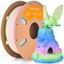 ERYONE Promozione PLA Opaco Arcobaleno 1KG 1.75mm ±0.03mm Filamento Per Stampante 3D Macaron Filamento Acquerello di Alta Qualità Nuovo