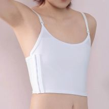 Sport Mesh Atmungsaktiv Eingewickelt Brust Binder für Frauen Binder BH Bandage-Free Trans Binder Tomboy Strap Tank Top Super Flache Weste