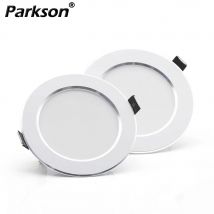 Punktowy LED Downlight Sufitowy AC 220V 240V 7W 9W 12W 15W 18W Reflektor zimny Ciepły biały Okrągła lampa wpuszczana Oświetlenie punktowe LED