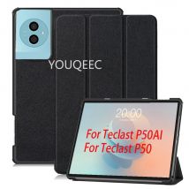 Custodia per Teclast P50Ai Ai P50 2024 P50 2025 11 "Smart Tri-Folding Stand Funda con PC rigido Back Shell Slim Flip Book Cover