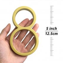 125mm Floating House Number Outdoor 5 inch Golden Zinc Alloy Letter Apartment Door Numbers Mailbox Address Sign #0-9 With Screws