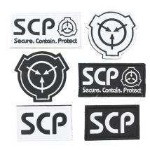 Velcro SCP Supernatural Symbol Embroidery Cloth Sticker Letter Clothing Accessories Spot Wholesale Velcro Patch Triangle Logo