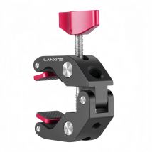 Morsetto a Clip per montaggio su fotocamera Lanxire con fori filettati da 1/4 "e 3/8", morsetto a granchio Super Clamp per fotocamere, Monitor, treppiedi