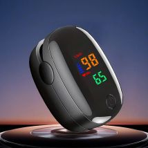 Finger Pulse Oximeter Finger Clip Digital Display SpO2 Heart Rate Monitor Blood Oxygen Saturation Meter Portable