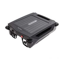 Robot pulitore per skimmer per superfici per piscine, spazzola per la pulizia dei pannelli solari per piscine, skimmer robotico per piscine con batteria al litio da 2500 mAh