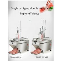 Commercial Hot Pot Freezing Mutton Roll Slicer Freezing Mutton Beef Roll Slicer