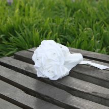 Ein Bündel künstlicher Blumen, sechs Blumen dekorationen, Blumenstrauß im minimalist ischen Stil, geeignet für Hochzeiten, Verlobung mittel