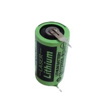 NEW Original CR17335SE(3V) CR17335 2/3A 3V PLC Industrial Lithium Batteries With Pins Legs Green Case