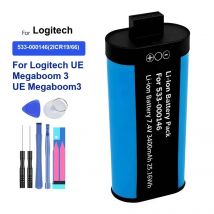 533-000146 2ICR19 66 Für Logitech UE Megaboom 3 Megaboom3 3400 Mah Lautsprecher Batterie Stabil
