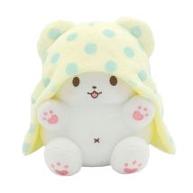 Genuine Sanrio Marumofubiyori Plush Doll 20CM Boutique Plushies Anime Ornaments Padding Plumpness Throw Pillows Kids Gifts Toys