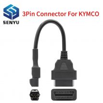 Per KYMCO 3Pin OBD2 Cavo diagnostico moto Maschio a 16 PIN Femmina Adattatore di interfaccia Moto OBD 2 Scanner Cavo di prolunga