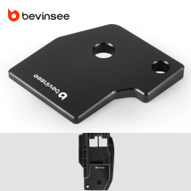 BEVINSEE Aluminium-Gaspedalabstandshalter für VW Golf MK7 1.4T 1.8T MK7/MK8 GTI/R für Alltrack für Sportwagen