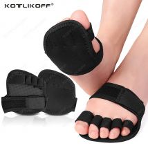 2/4 PCS Einstellbare 5 Finger Halb Palm Vorfuß Kissen Daumen Zehe Eversion Überlappende Hammer Geformte Zehen Splitter Fuß pflege Werkzeuge