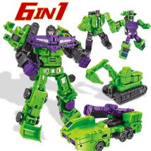 Trasformazione 6 in 1 Modello MINI Devastator 22CM Action Figure Robot Giocattoli di plastica MIGLIOR regalo Bambino Capretto Nuovo