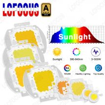 1W 3W 5W 10W 20W 30W 50W 100W LED wachsen Chip anbauen Vollspektrum Sonnenlicht 380-840nm für Zimmerpflanzen Gemüse Blumen Obst Aquarien Kunstgalerien Ausstellungshallen