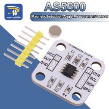 AS5600 Magnetic Encoder Magnetic Induction Angle Measurement Sensor Module IIC PWM Voltage 12Bit High Precision For Aduino
