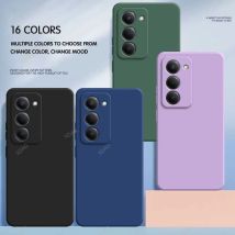 Custodia per telefono in silicone liquido per Redmi 15 5G Xiaomi Redmi Note 15R Cover morbida di lusso 169 Design quadrato