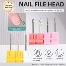 Legierung Wolfram Stahl Nagel Bohrer Gel Katzenauge Nagel Pediküre Und Maniküre Werkzeug Bohrer Peeling Maniküre Zubehör Werkzeug